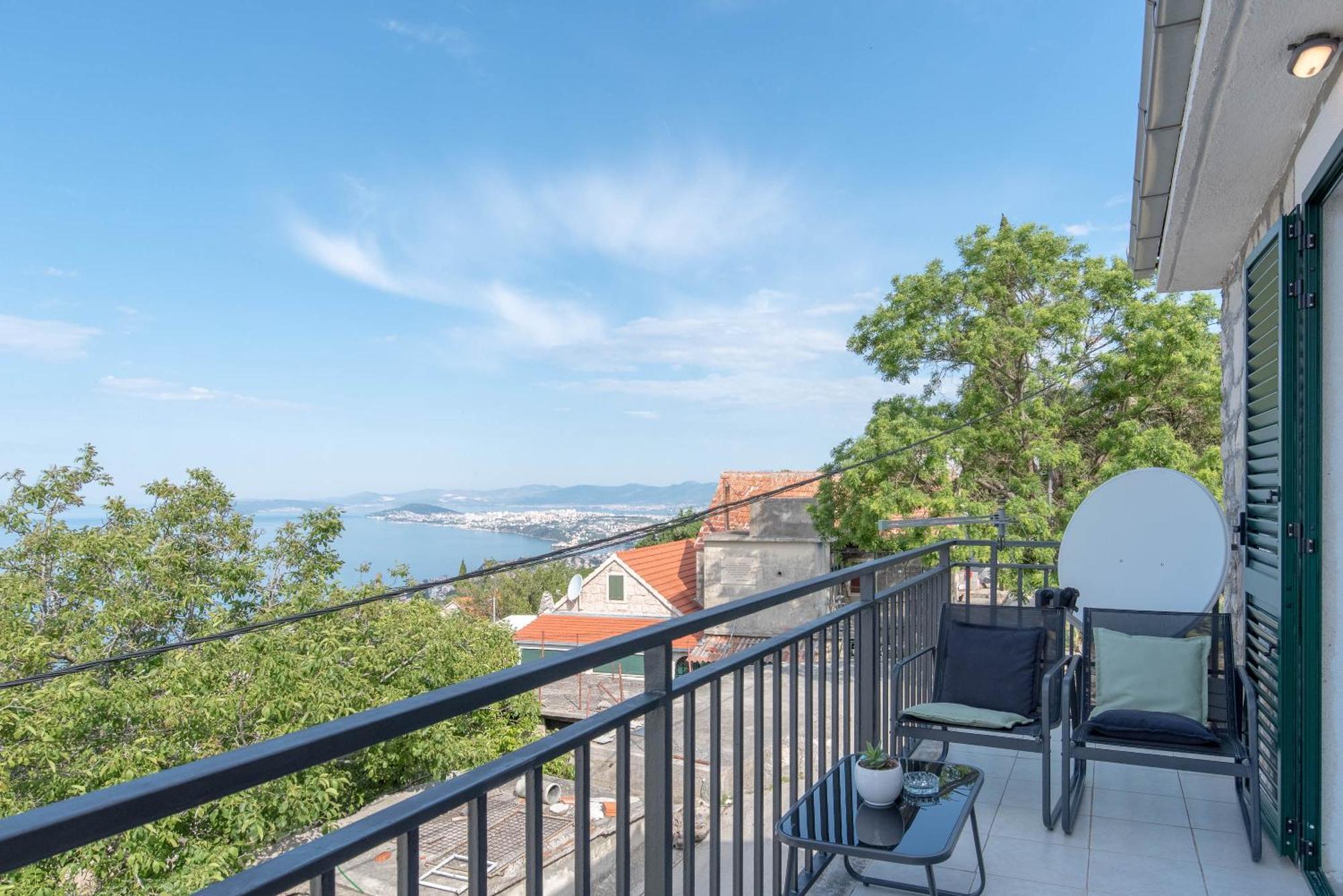 Villa Danica On The Hills, Seaview Podstrana Luaran gambar